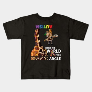 Seeing The World From Different Angle Kids T-Shirt